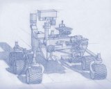 The next generation Mars rover. Artist's concept: NASA.